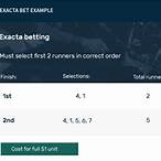what is a exacta bet